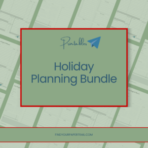 Holiday Planning Bundle