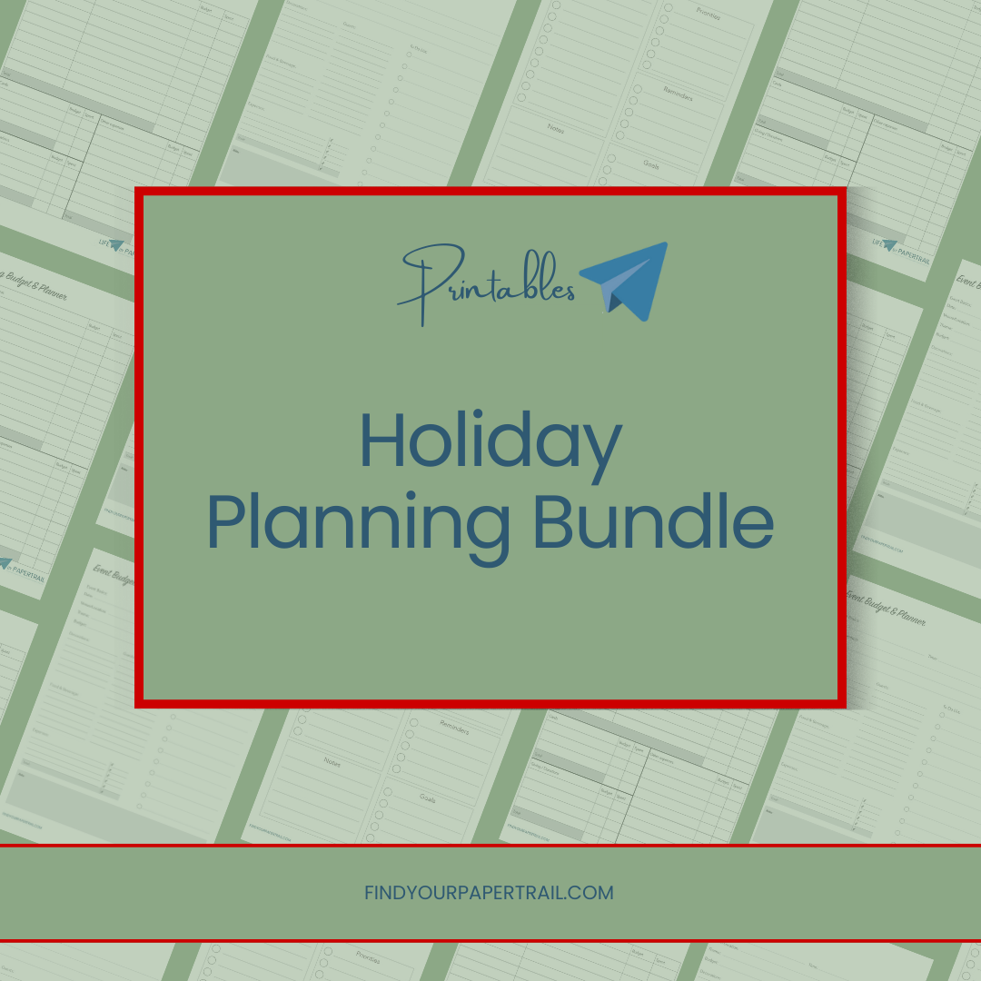 Holiday Planning Bundle